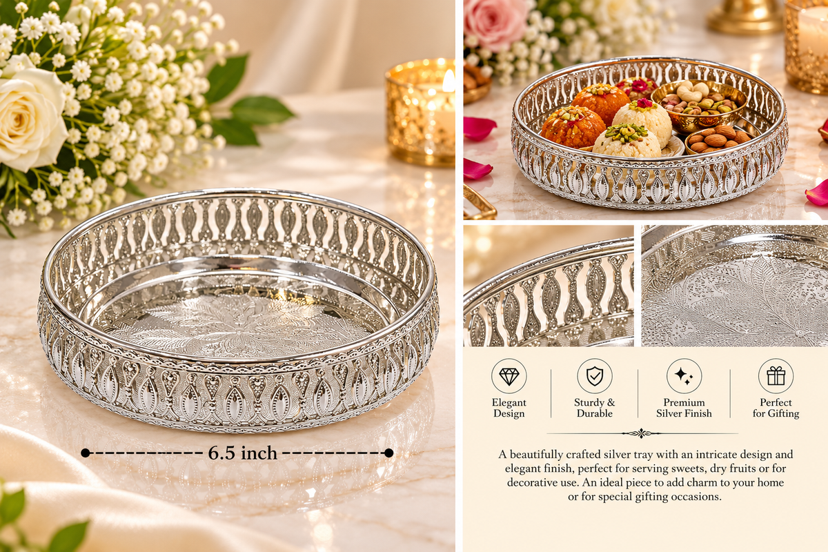 Silver Tray - KQ 1663
