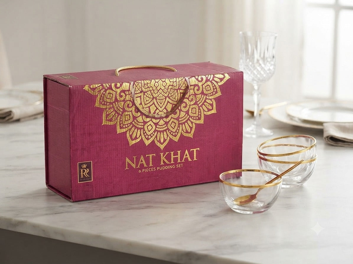 Natkhat 6 pcs Pudding set