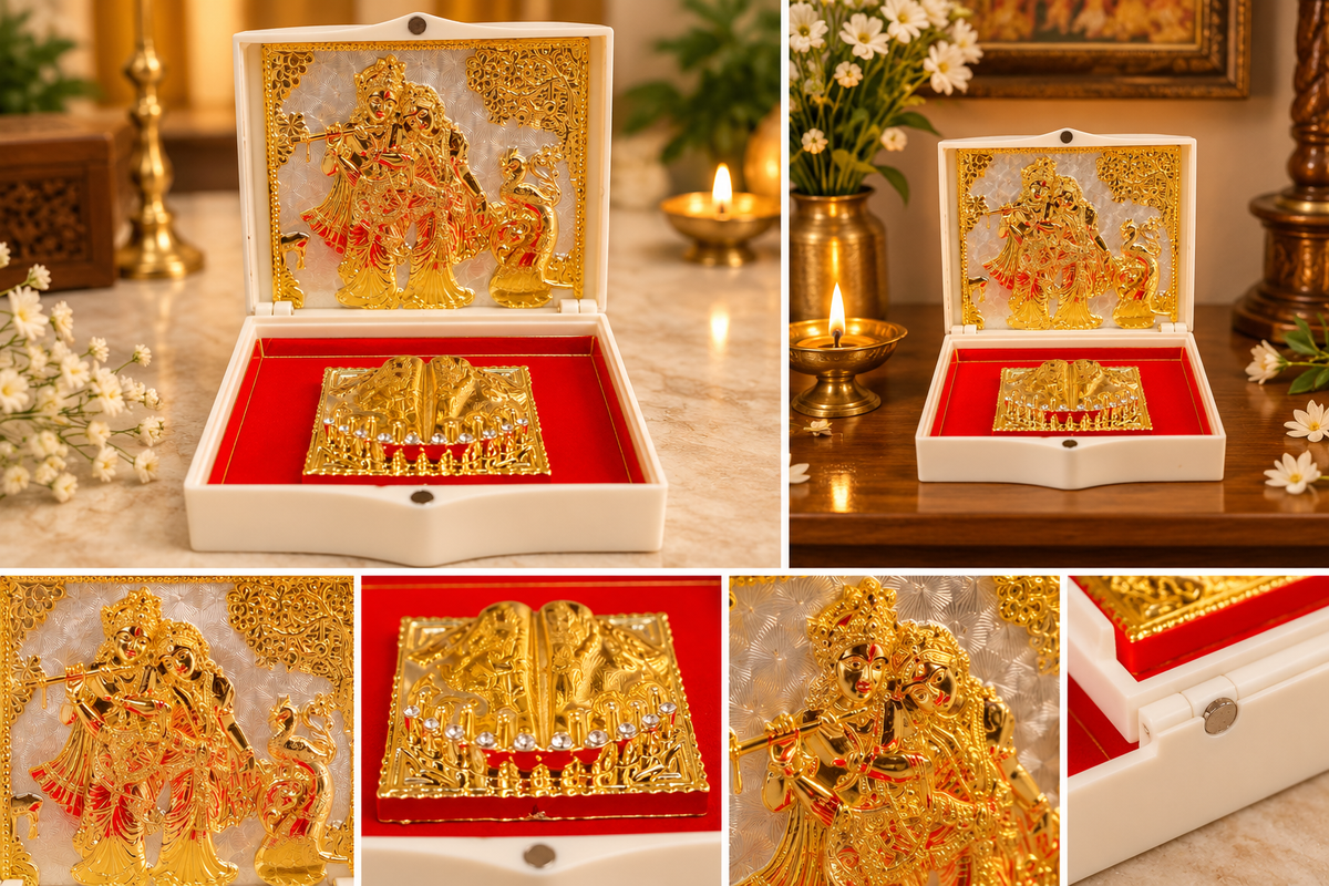 Pooja box - Shree Krishna
