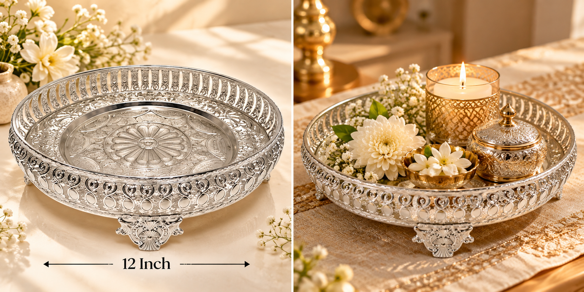 German Silver Tray- KQ 1954,1953