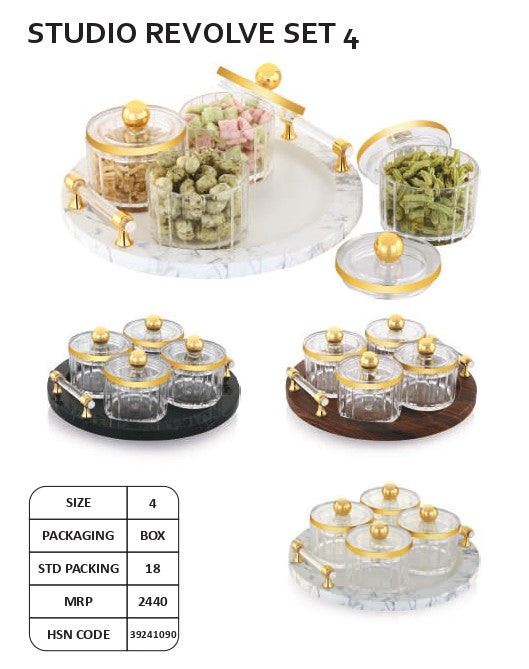 Studio Revolve Dlx Set 4
