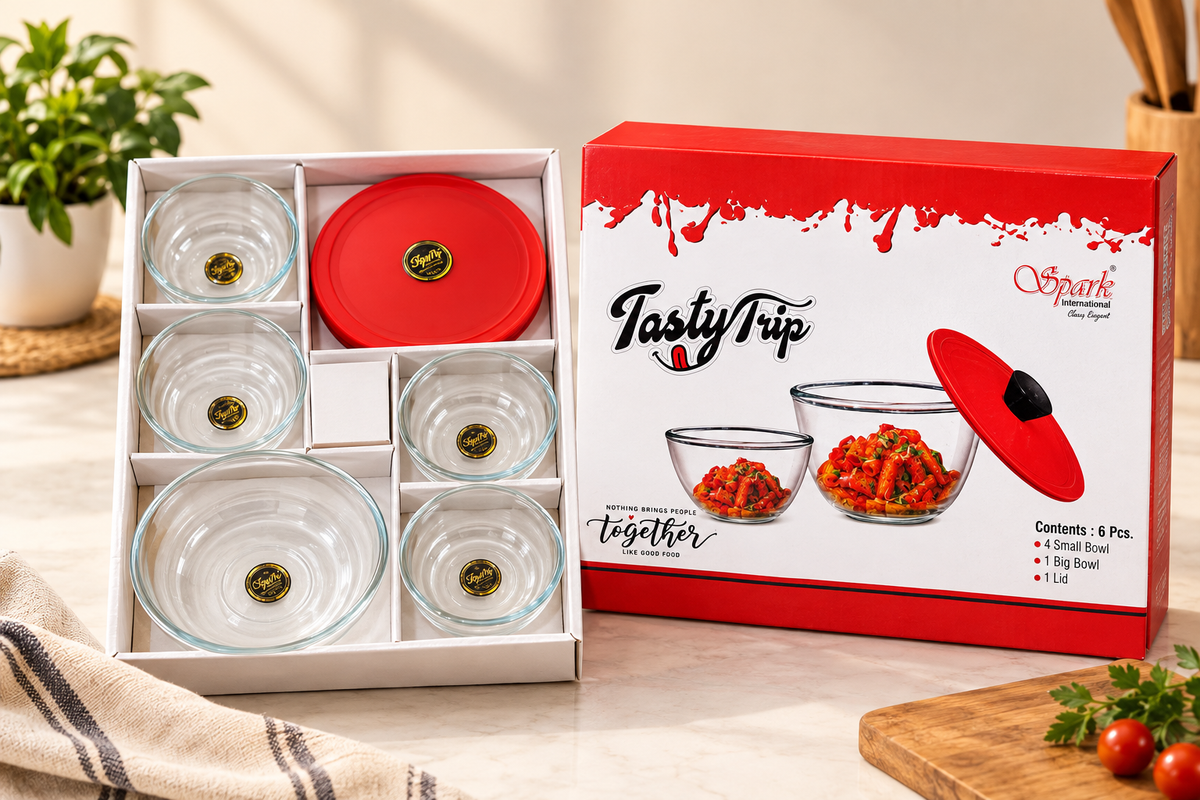 Tasty Trip 5 Bowl Set