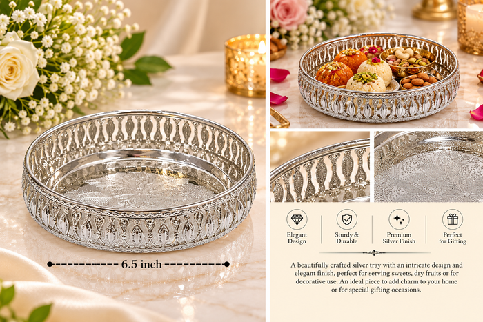 Silver Tray - KQ 1663