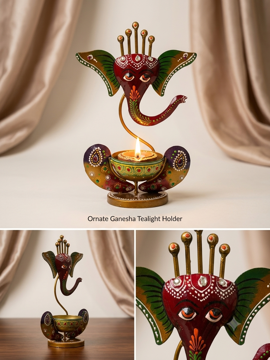 Ganpati Diya Stand