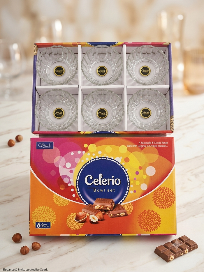 Celerio 6pc Ice-Cream bowl Set