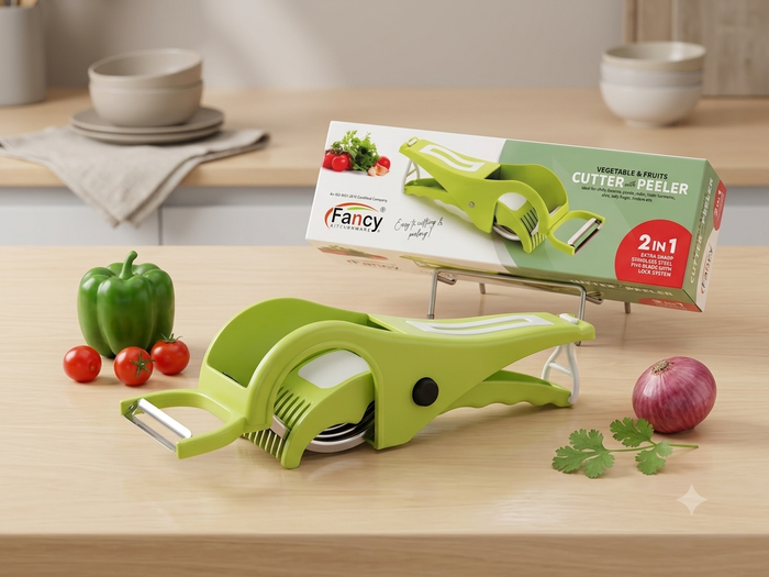 Vegetable And Fruit Cutter And Peeler 2 in 1