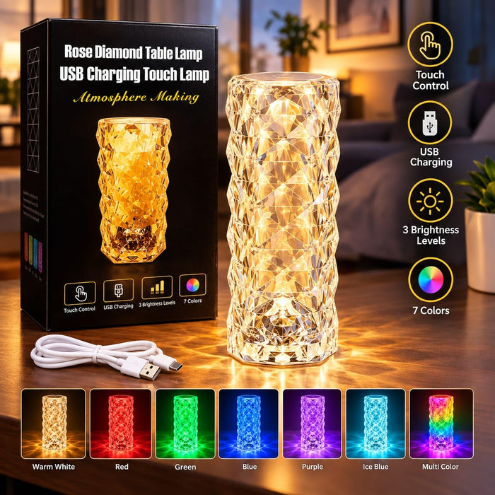 Rose Touch Lamp