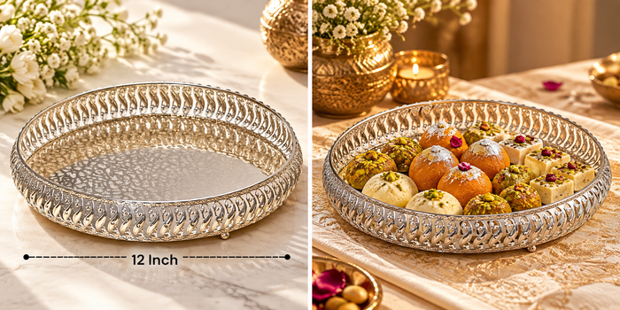 German Silver Plated Round - KQ 2509