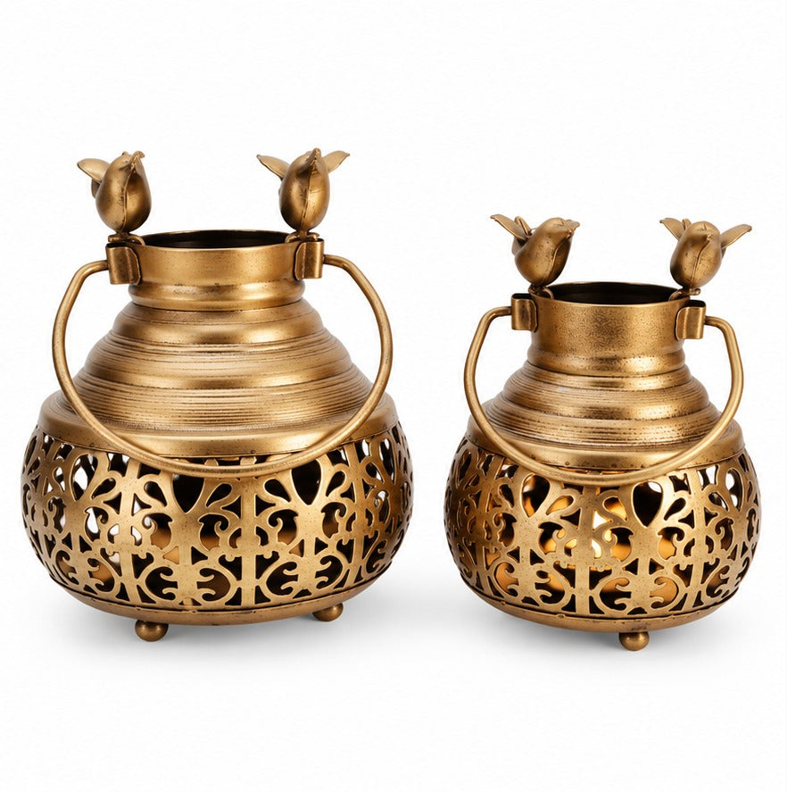 Iron Spinning Top Bird Lota