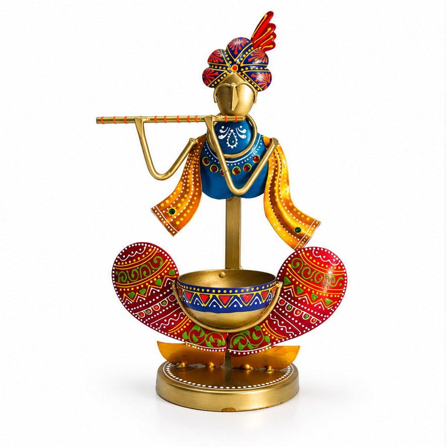 Krishna T light Holder