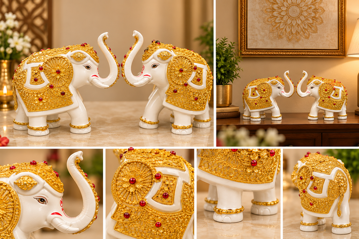 Elephant gold plated